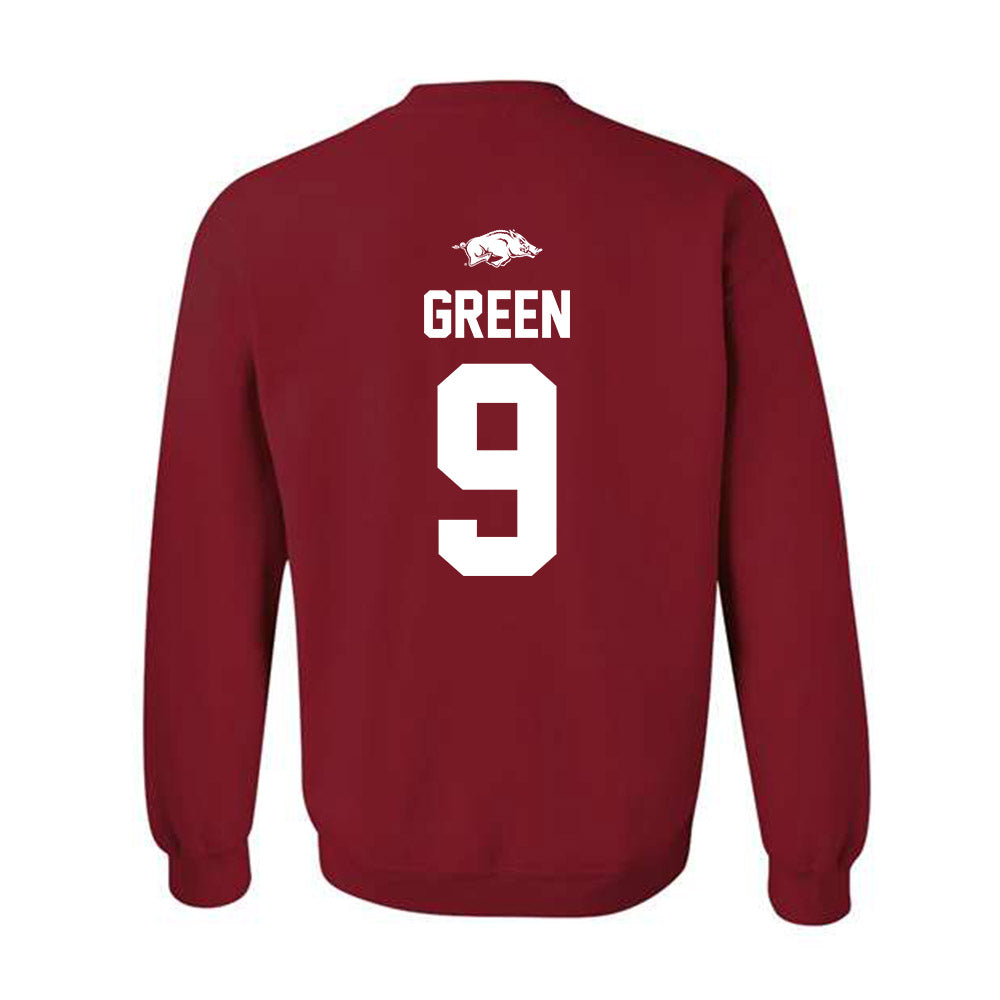 Arkansas - NCAA Women's Soccer : Londyn Green - Classic Shersey Crewneck Sweatshirt-1