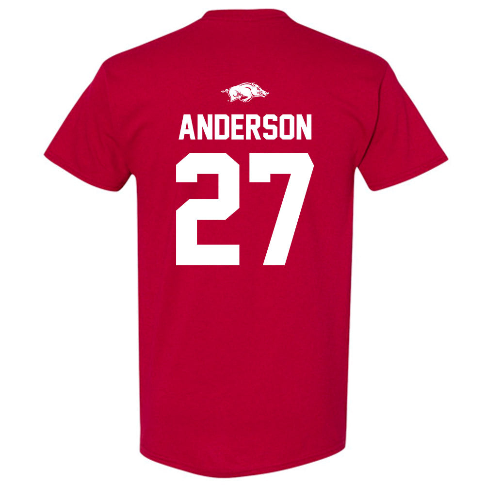 Arkansas - NCAA Women's Soccer : Dejionee Anderson - Classic Shersey T-Shirt