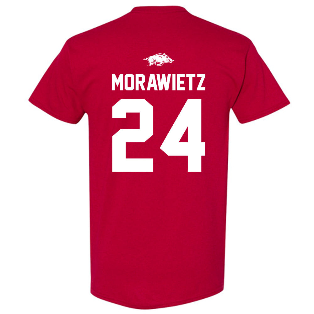 Arkansas - NCAA Women's Soccer : Kayla Morawietz - Classic Shersey T-Shirt-1