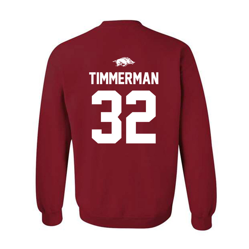 Arkansas - NCAA Softball : Saylor Timmerman - Classic Shersey Crewneck Sweatshirt-1