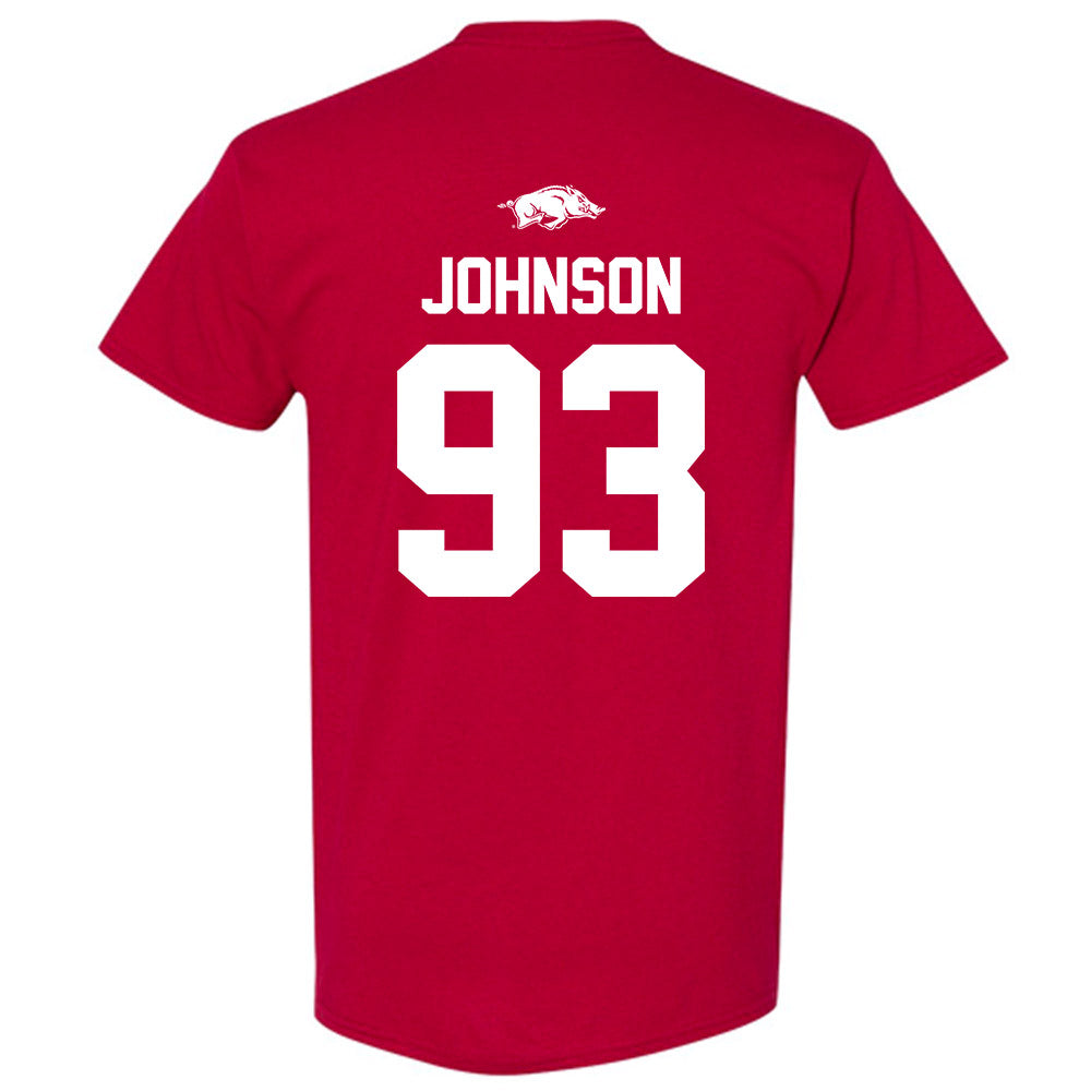 Arkansas - NCAA Football : Keiundre Johnson - Classic Shersey T-Shirt-1