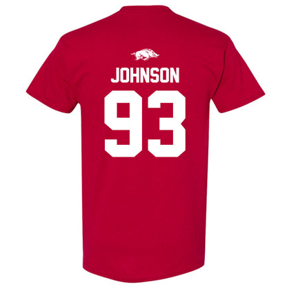 Arkansas - NCAA Football : Keiundre Johnson - Classic Shersey T-Shirt-1