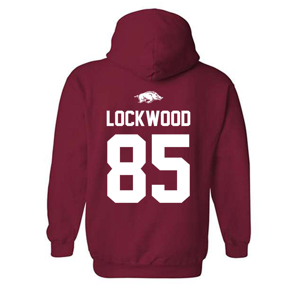 Arkansas - NCAA Football : Ty Lockwood - Classic Shersey Hooded Sweatshirt-1