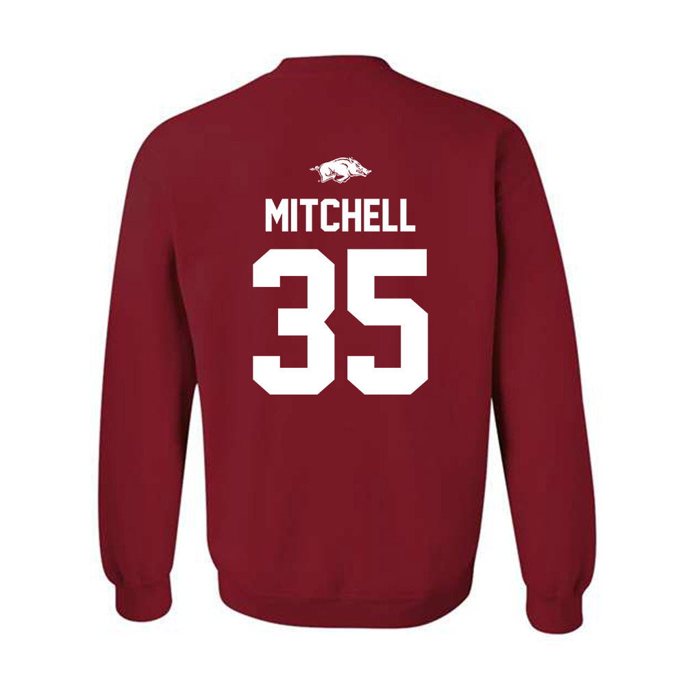 Arkansas - NCAA Baseball : Cayden Mitchell - Classic Shersey Crewneck Sweatshirt-1