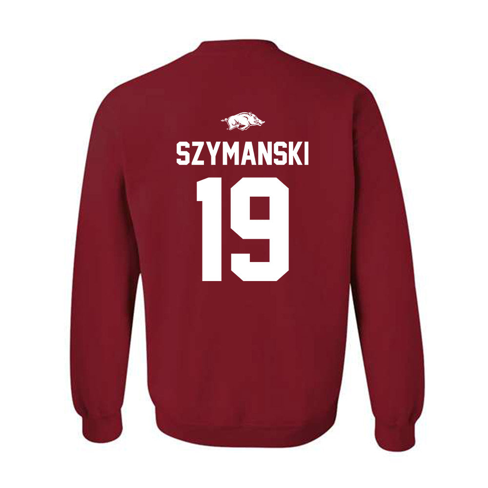 Arkansas - NCAA Women's Soccer : Paige Szymanski - Classic Shersey Crewneck Sweatshirt-1