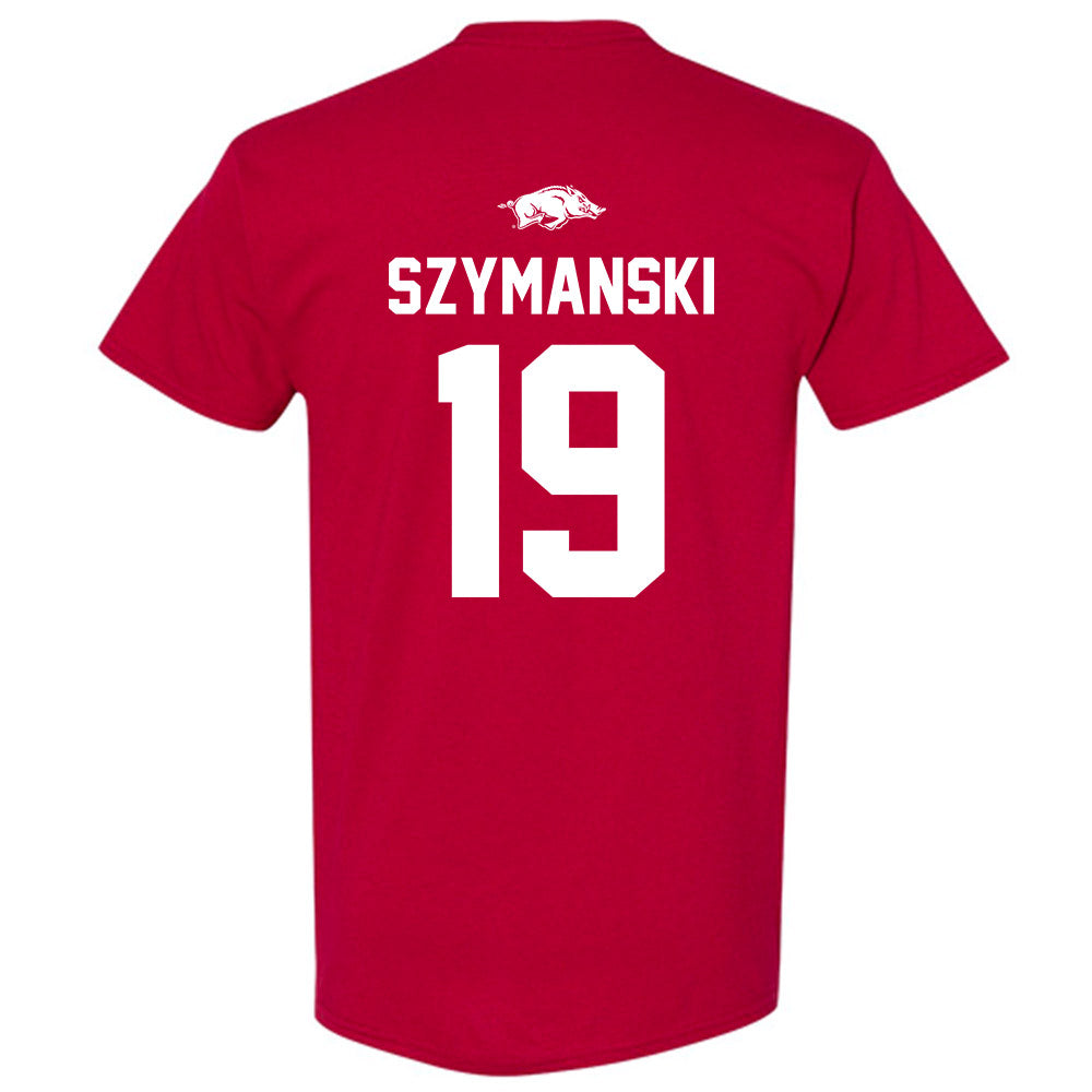 Arkansas - NCAA Women's Soccer : Paige Szymanski - Classic Shersey T-Shirt-1