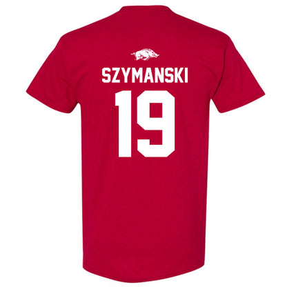 Arkansas - NCAA Women's Soccer : Paige Szymanski - Classic Shersey T-Shirt-1