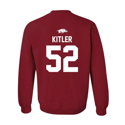 Arkansas - NCAA Football : Caden Kitler - Classic Shersey Crewneck Sweatshirt-1