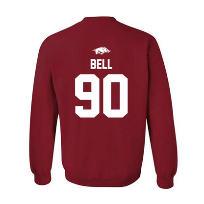 Arkansas - NCAA Football : Caleb Bell - Classic Shersey Crewneck Sweatshirt-1