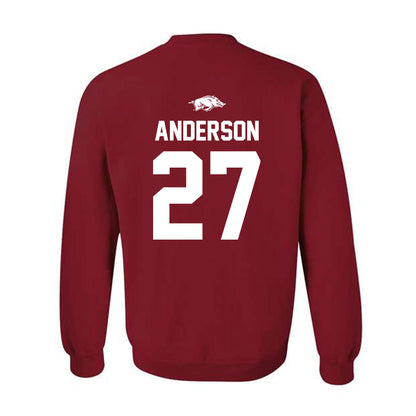 Arkansas - NCAA Women's Soccer : Dejionee Anderson - Classic Shersey Crewneck Sweatshirt
