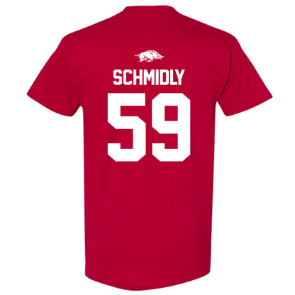 Arkansas - NCAA Football : Max Schmidly - Classic Shersey T-Shirt-1