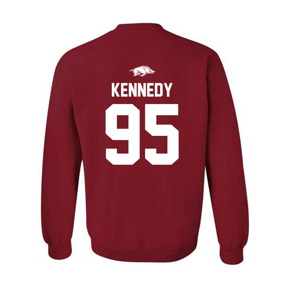 Arkansas - NCAA Football : Anthony Kennedy - Classic Shersey Crewneck Sweatshirt-1