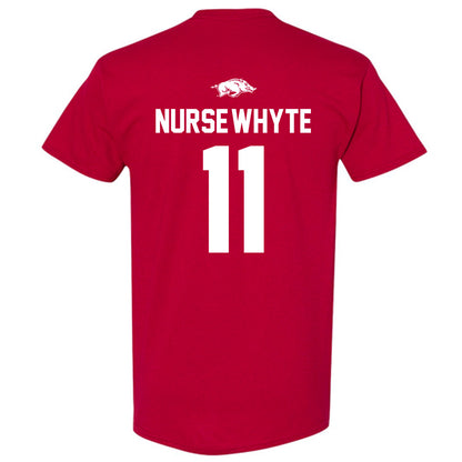 Arkansas - NCAA Women's Soccer : Aniyah Nurse-Whyte - Classic Shersey T-Shirt-1