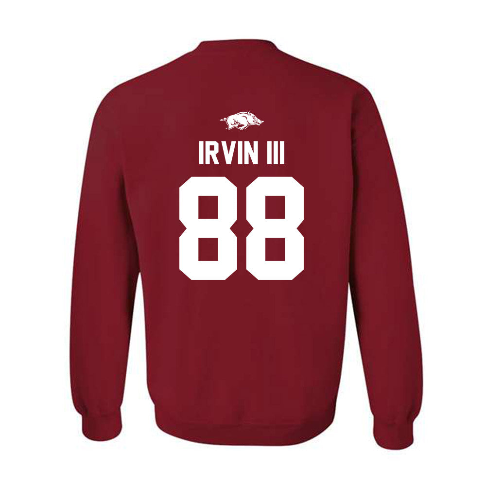 Arkansas - NCAA Football : Blair Irvin III - Classic Shersey Crewneck Sweatshirt-1