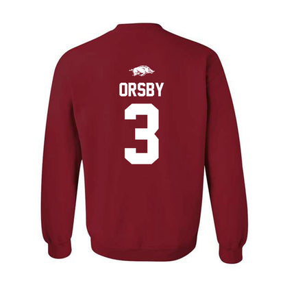 Arkansas - NCAA Women's Basketball : Allannah Orsby - Classic Shersey Crewneck Sweatshirt-1