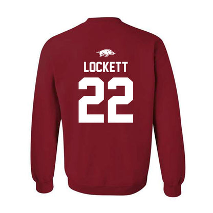 Arkansas - NCAA Football : Tay Lockett - Classic Shersey Crewneck Sweatshirt-1