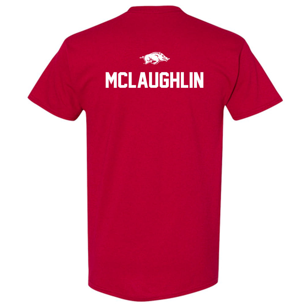 Arkansas - NCAA Men's Golf : Jackson McLaughlin - Classic Shersey T-Shirt-1