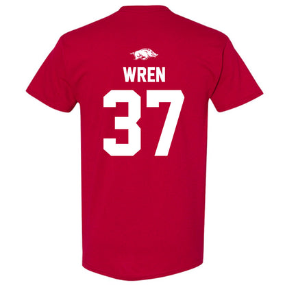 Arkansas - NCAA Baseball : Grant Wren - Classic Shersey T-Shirt-1