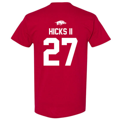 Arkansas - NCAA Football : LaMarcus Hicks II - Classic Shersey T-Shirt-1