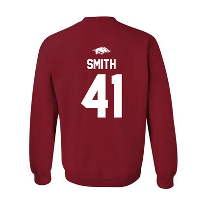 Arkansas - NCAA Football : Connor Smith - Classic Shersey Crewneck Sweatshirt-1