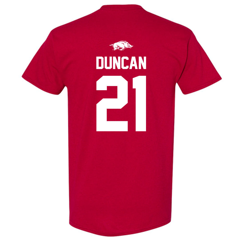 Arkansas - NCAA Women's Volleyball : Parker Duncan - Classic Shersey T-Shirt-1