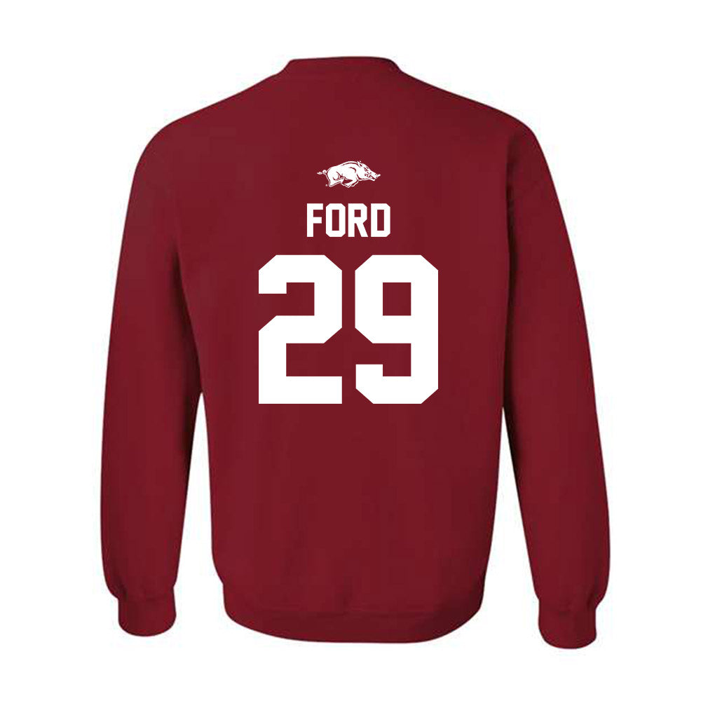 Arkansas - NCAA Football : Brandon Ford - Classic Shersey Crewneck Sweatshirt-1