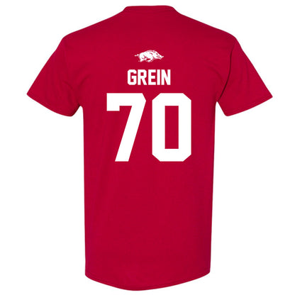 Arkansas - NCAA Football : Dan Grein - Classic Shersey T-Shirt-1