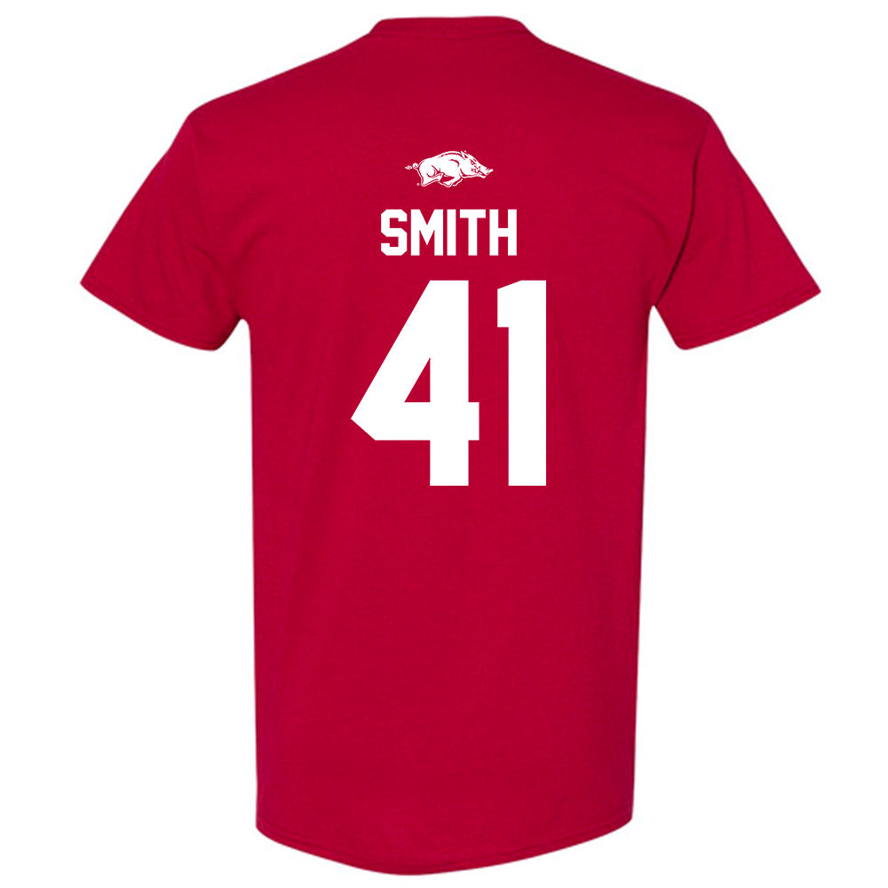Arkansas - NCAA Football : Connor Smith - Classic Shersey T-Shirt-1