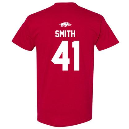 Arkansas - NCAA Football : Connor Smith - Classic Shersey T-Shirt-1