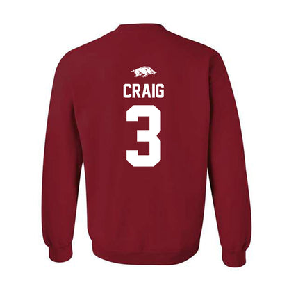 Arkansas - NCAA Women's Soccer : Nuria Craig - Classic Shersey Crewneck Sweatshirt-1