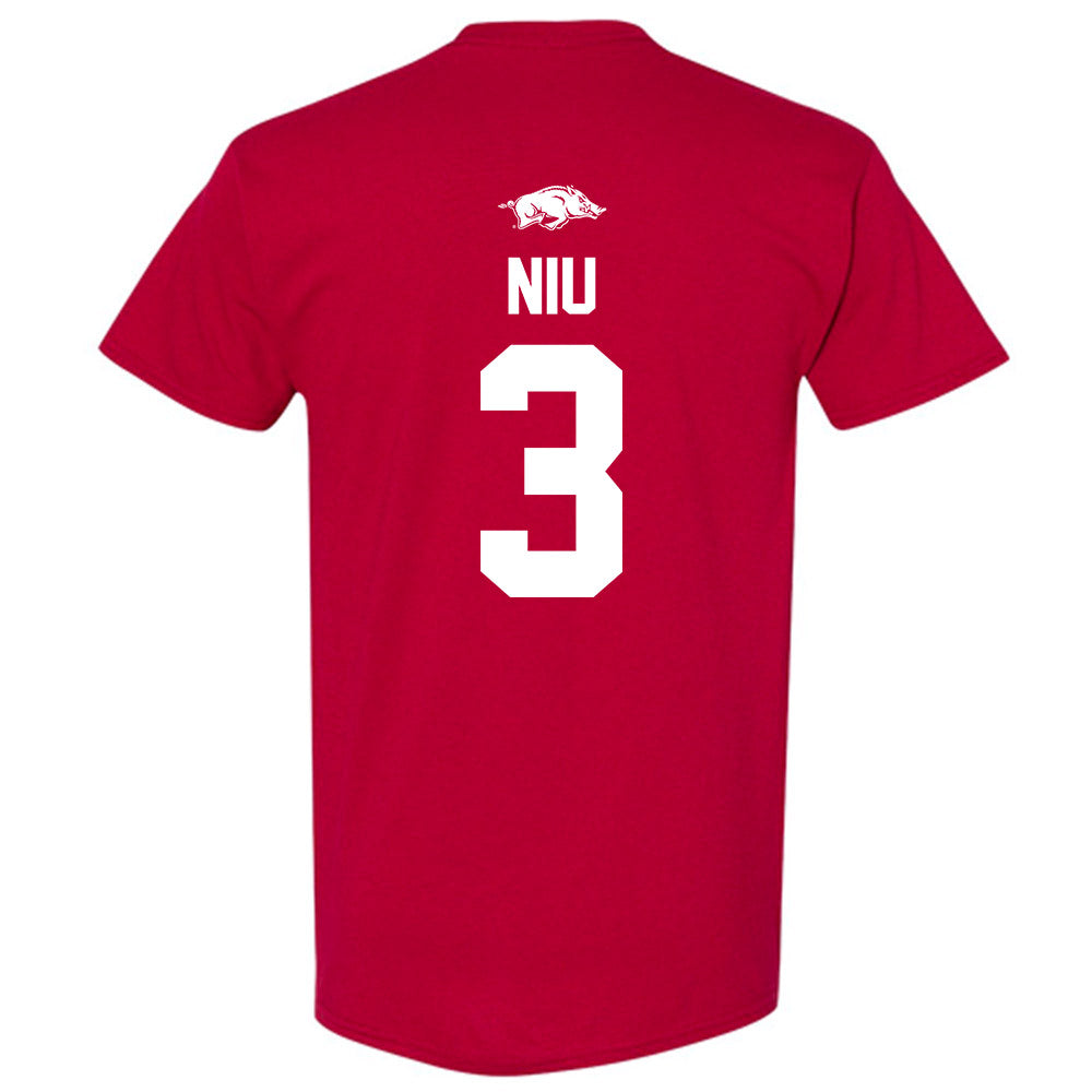Arkansas - NCAA Women's Volleyball : Livia Niu - Classic Shersey T-Shirt-1