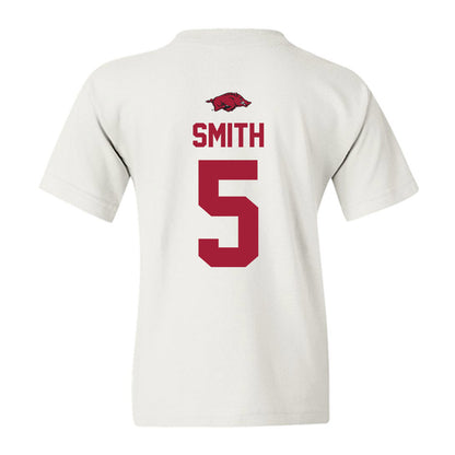 Arkansas - NCAA Football : Sutton Smith - Classic Shersey Youth T-Shirt-1