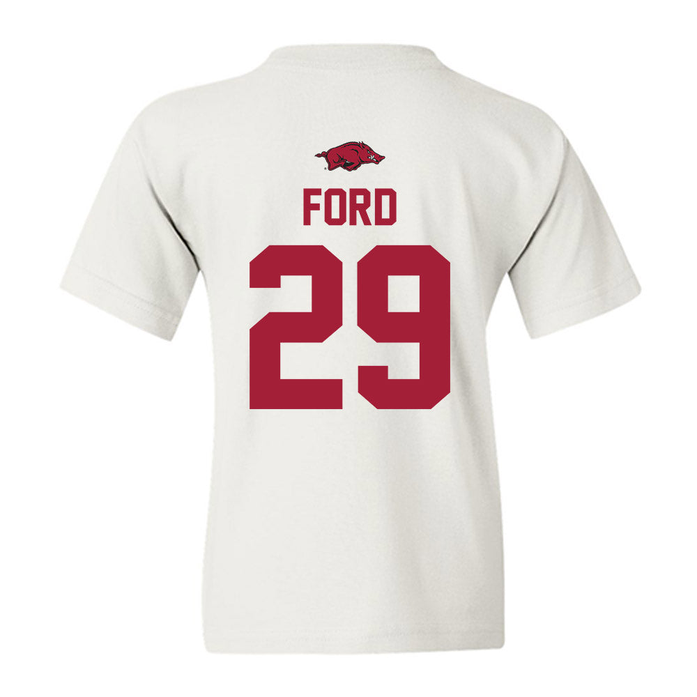 Arkansas - NCAA Football : Brandon Ford - Classic Shersey Youth T-Shirt-1