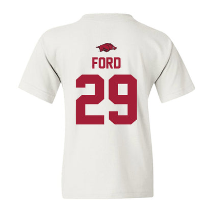 Arkansas - NCAA Football : Brandon Ford - Classic Shersey Youth T-Shirt-1