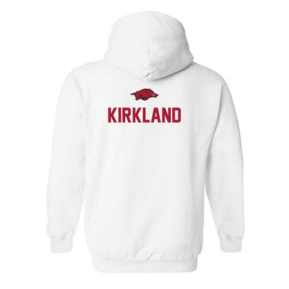 Arkansas - NCAA Women's Cross Country : Morgan Kirkland - Classic Shersey Hooded Sweatshirt-1