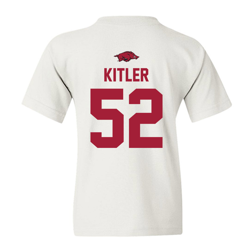 Arkansas - NCAA Football : Caden Kitler - Classic Shersey Youth T-Shirt-1