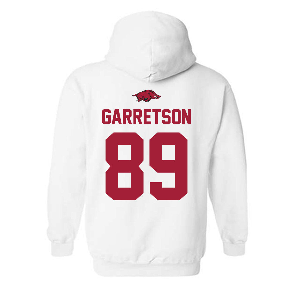 Arkansas - NCAA Football : Gavin Garretson - Classic Shersey Hooded Sweatshirt-1