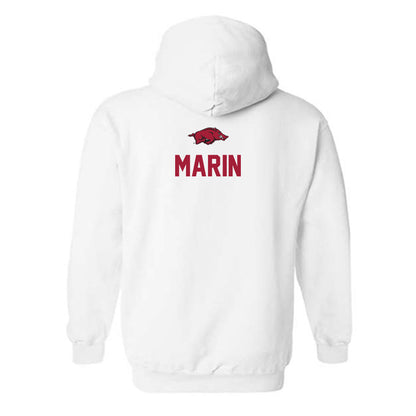 Arkansas - NCAA Women's Golf : Maria Jose Marin - Classic Shersey Hooded Sweatshirt-1