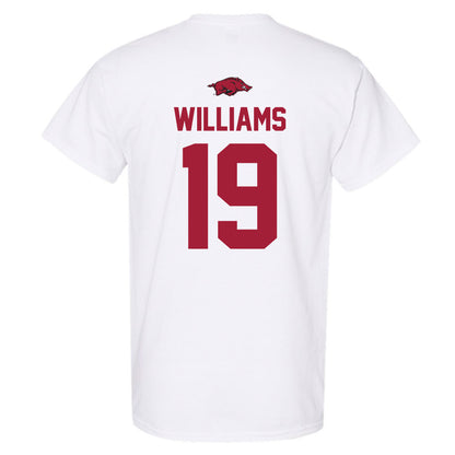 Arkansas - NCAA Football : Kyndrick Williams - Classic Shersey T-Shirt-1