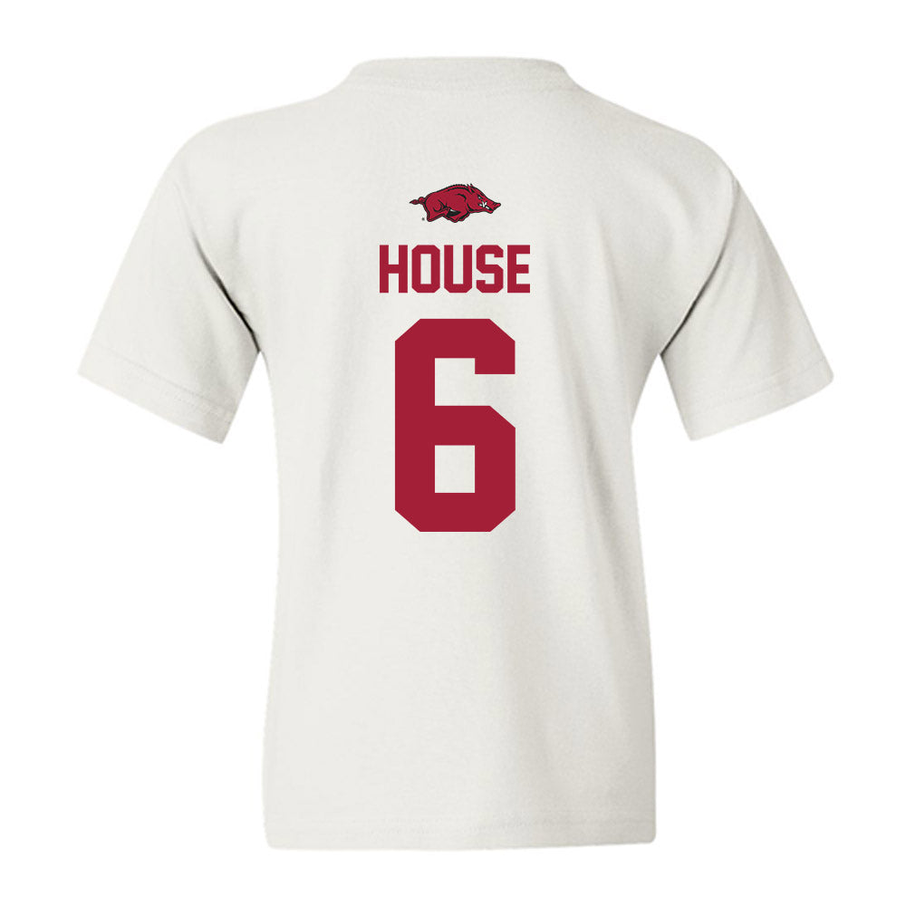 Arkansas - NCAA Football : Khmori House - Classic Shersey Youth T-Shirt-1