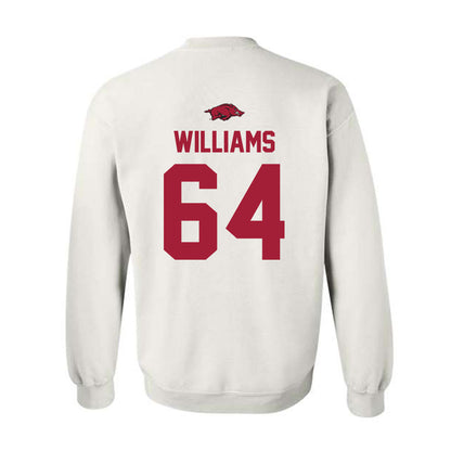 Arkansas - NCAA Football : Bryant Williams - Classic Shersey Crewneck Sweatshirt-1