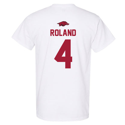 Arkansas - NCAA Football : Lakhi Roland - Classic Shersey T-Shirt-1