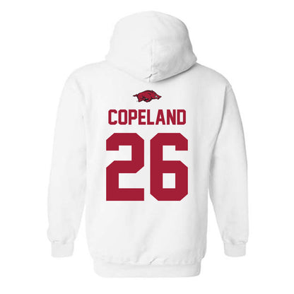 Arkansas - NCAA Football : Jalon Copeland - Classic Shersey Hooded Sweatshirt-1
