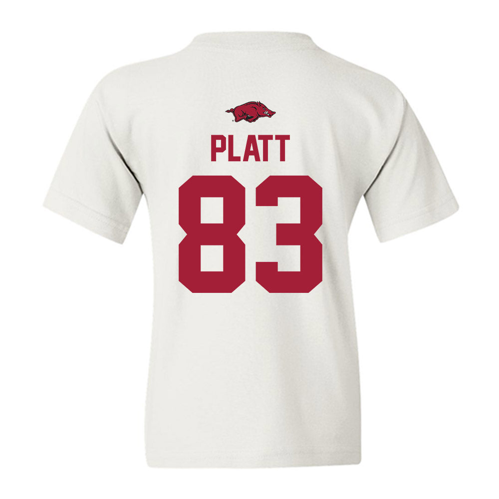 Arkansas - NCAA Football : Jaden Platt - Classic Shersey Youth T-Shirt-1