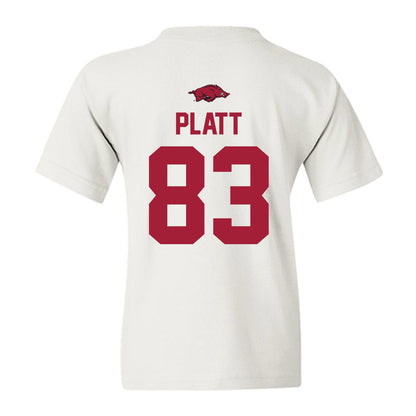 Arkansas - NCAA Football : Jaden Platt - Classic Shersey Youth T-Shirt-1