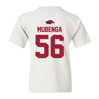 Arkansas - NCAA Football : Ben Mubenga - Classic Shersey Youth T-Shirt-1