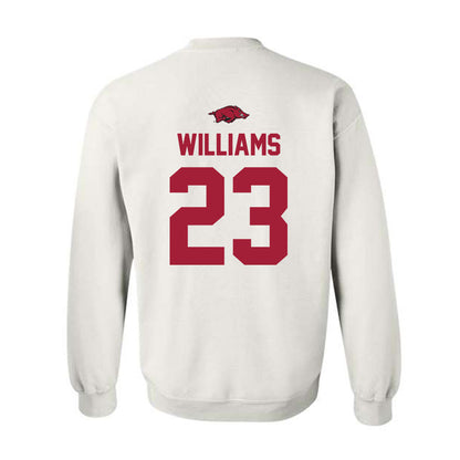 Arkansas - NCAA Football : Ian Williams - Classic Shersey Crewneck Sweatshirt-1