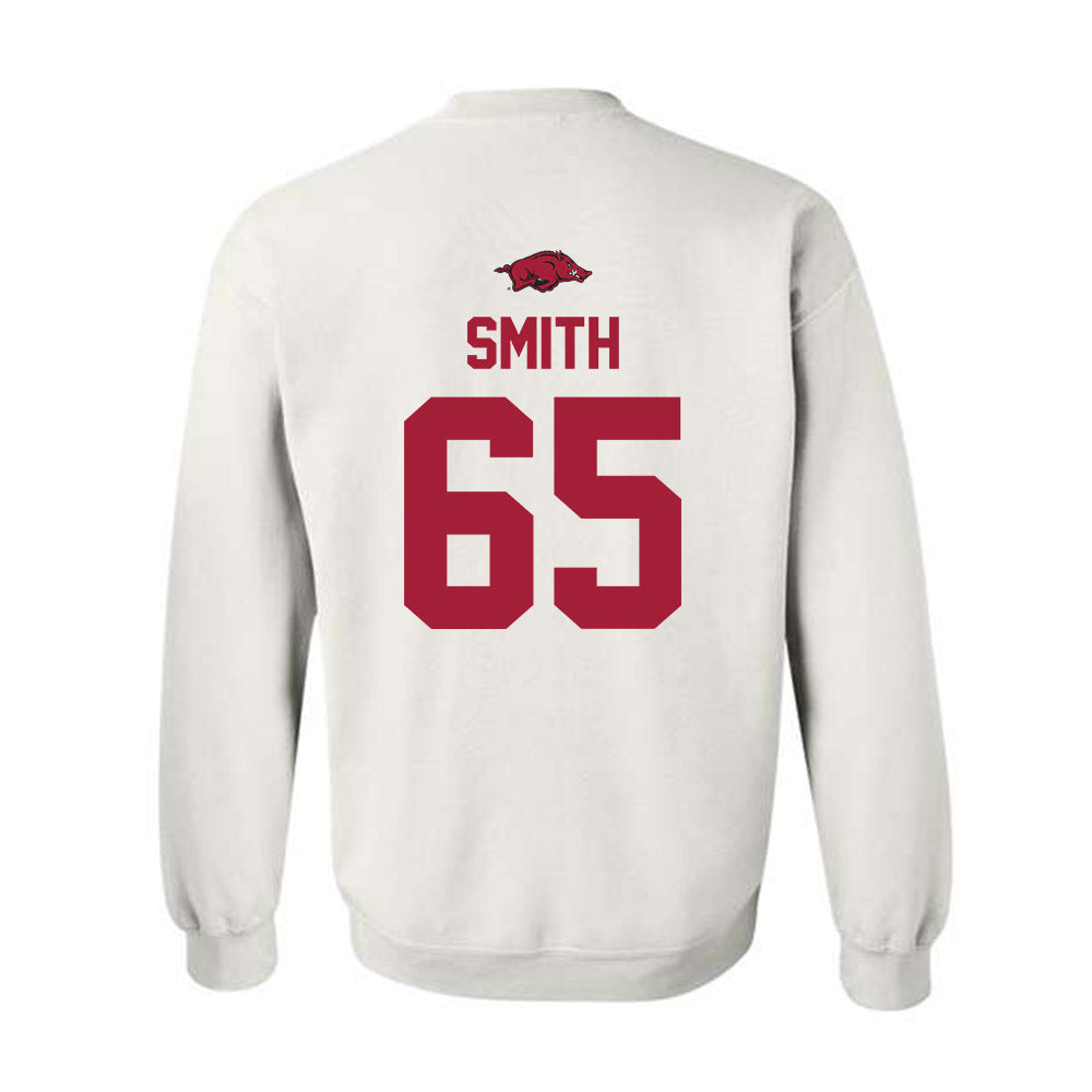 Arkansas - NCAA Football : Aaron Smith - Classic Shersey Crewneck Sweatshirt-1