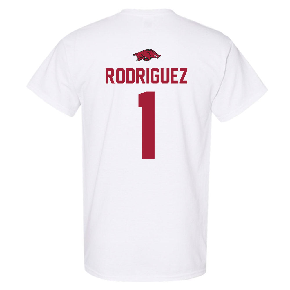 Arkansas - NCAA Women's Basketball : Maria Rodriguez - Classic Shersey T-Shirt-1