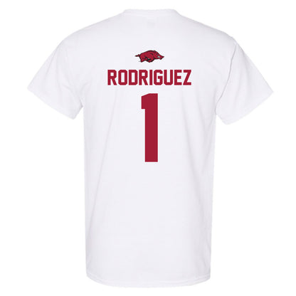 Arkansas - NCAA Women's Basketball : Maria Rodriguez - Classic Shersey T-Shirt-1
